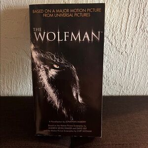 0626+ The Wolfman Novelization Book